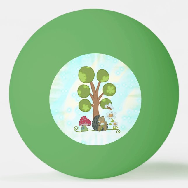 Pelota De Ping Pong Igel unterm Baum (Anverso)