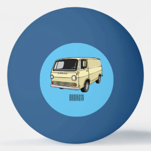 Pelota De Ping Pong Ilustracion clásico van personalizado