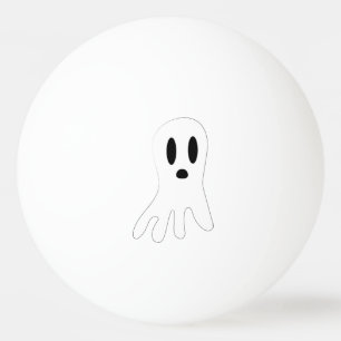 Pelota De Ping Pong Ilustración de fantasmas góticos espeluznantes
