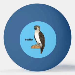 Pelota De Ping Pong Ilustracion de personalizado de aves águilas de Fi
