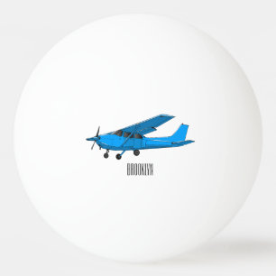 Pelota De Ping Pong Ilustracion de personalizado de aviones