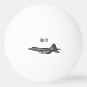 Pelota De Ping Pong Ilustracion de personalizado de aviones de combate
