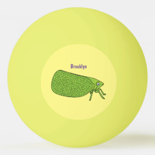 Pelota De Ping Pong Ilustracion de personalizado de insectos de hoja v