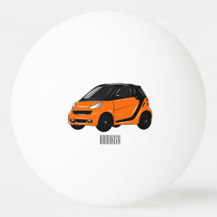 Pelota De Ping Pong Ilustracion de personalizado de micro coches