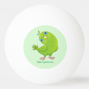 Pelota De Ping Pong Ilustracion de personalizado de paracaídas verde l