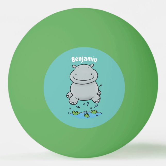 Pelota De Ping Pong Ilustracion de personalizado de puenteo agudo (Anverso)