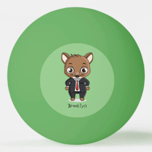 Pelota De Ping Pong Ilustracion de personalizado de rata