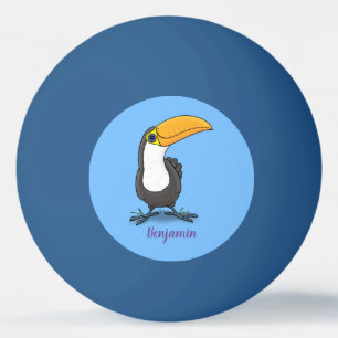 Pelota De Ping Pong Ilustracion de personalizado toscano feliz