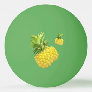 Pelota De Ping Pong Ilustracion de piña