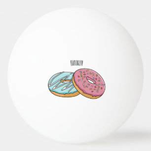 Pelota De Ping Pong Ilustracion Donut personalizado