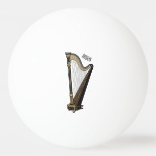 Pelota De Ping Pong Ilustracion Harp personalizado