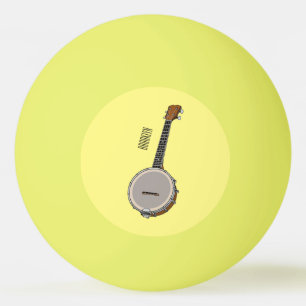 Pelota De Ping Pong Ilustracion personalizado Banjo