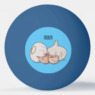 Pelota De Ping Pong Ilustracion personalizado de ajo