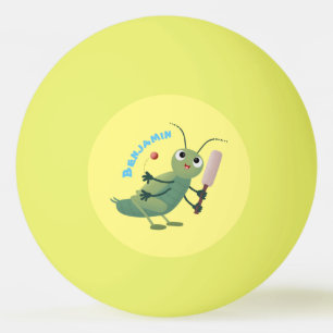 Pelota De Ping Pong Ilustracion personalizado de insectos de cricket v