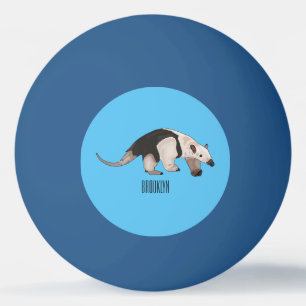 Pelota De Ping Pong Ilustracion personalizado de Tamandua