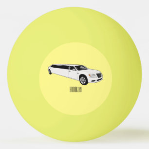 Pelota De Ping Pong Ilustracion personalizado limusina