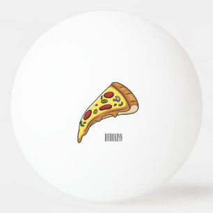 Pelota De Ping Pong Ilustracion personalizado Pizza