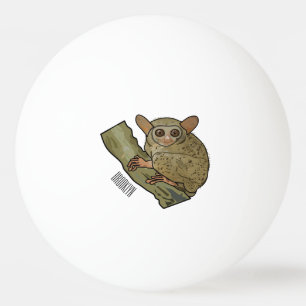 Pelota De Ping Pong Ilustracion personalizado Tarsier