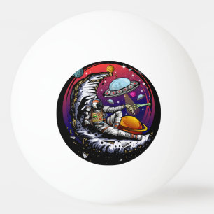 Pelota De Ping Pong imán de piedra