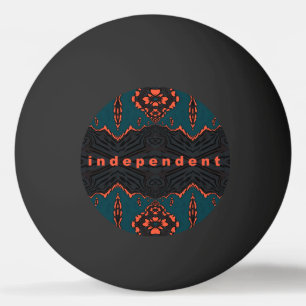 Pelota De Ping Pong Independiente y orgulloso