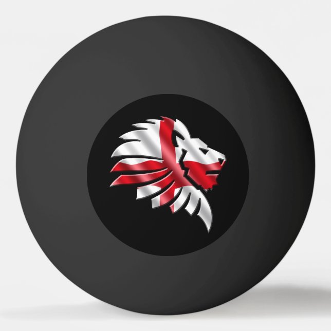 Pelota De Ping Pong Inglaterra (Anverso)