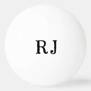 Pelota De Ping Pong Iniciales personalizadas TENNIS BALLS