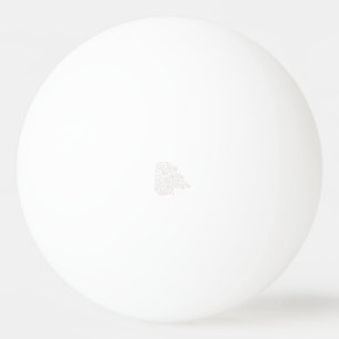 Pelota De Ping Pong Invitación de Boda de Verano con Vegetación
