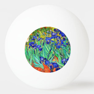 Pelota De Ping Pong Irises de Vincent Van Gogh