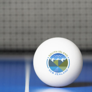PELOTA DE PING PONG ISLA DEL SUR NUEVA ZELANDIA
