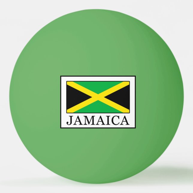 Pelota De Ping Pong Jamaica (Anverso)