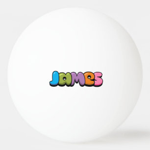 Pelota De Ping Pong James