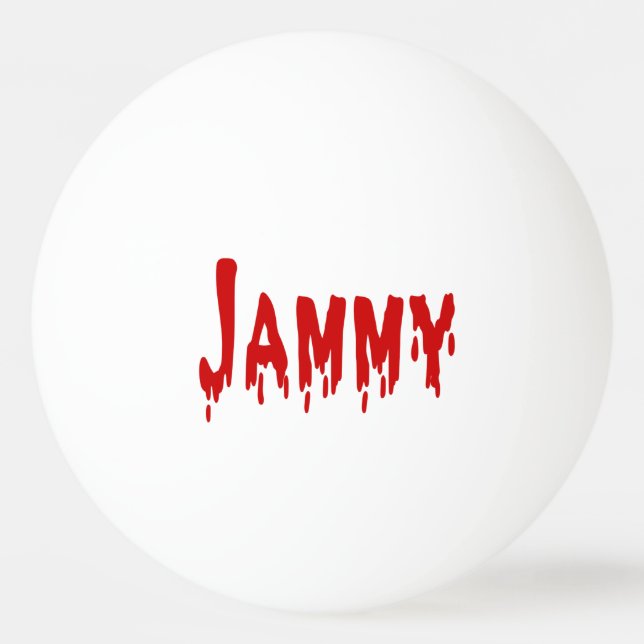 Pelota De Ping Pong Jammy (Anverso)