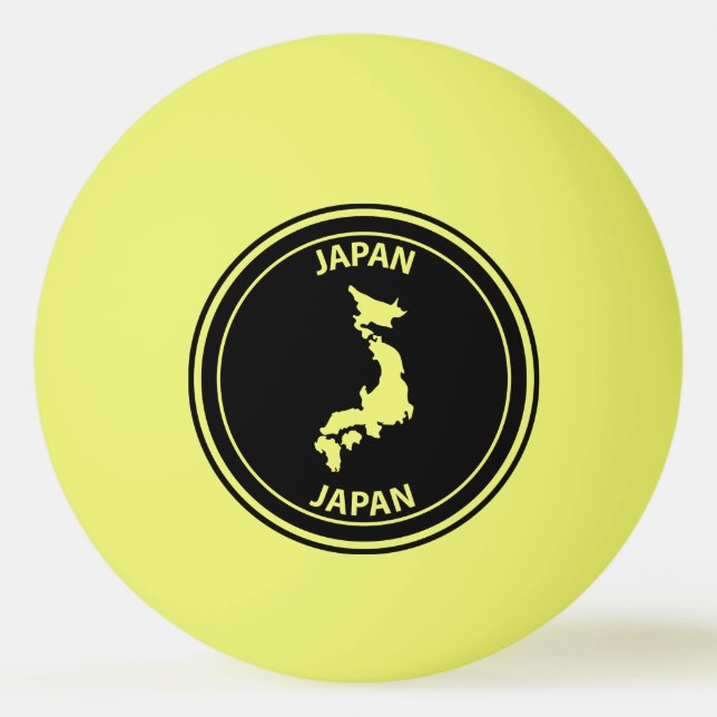 Pelota De Ping Pong Japón (Anverso)