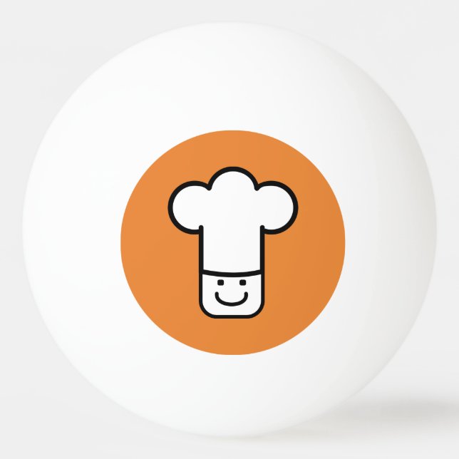 Pelota De Ping Pong Jefe de Chef (Anverso)