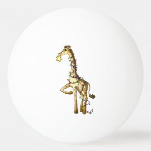 Pelota De Ping Pong Jirafa brillante
