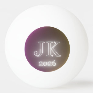 Pelota de ping pong JK 2026 ambos lados