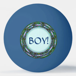 Pelota De Ping Pong ¡Juego de Baby Shower! ¿Muchacho o chica?
