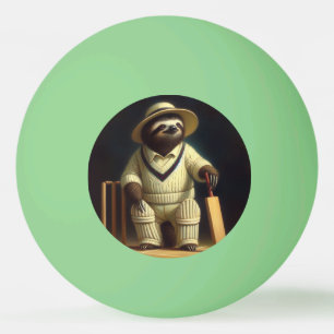Pelota De Ping Pong Jugador de críquet eslovaco