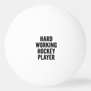 Pelota De Ping Pong Jugador de hockey duro
