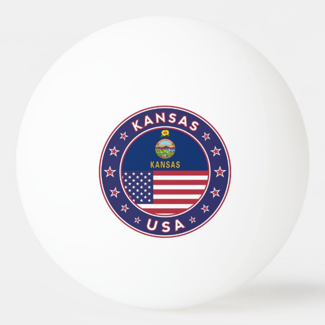 Pelota De Ping Pong Kansas (Anverso)