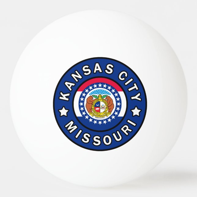 Pelota De Ping Pong Kansas City Missouri (Anverso)