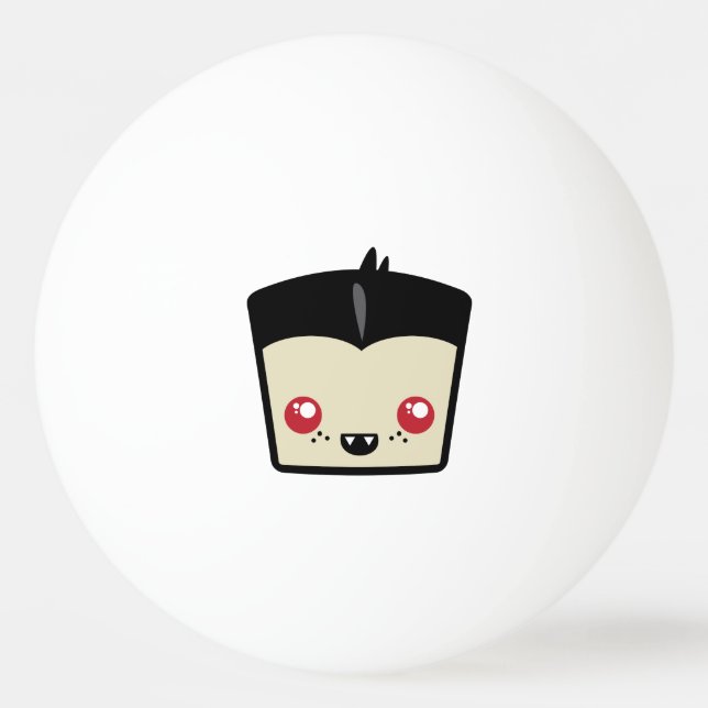 Pelota De Ping Pong Kawaii Dracula Ping Pong Balls (Reverso)