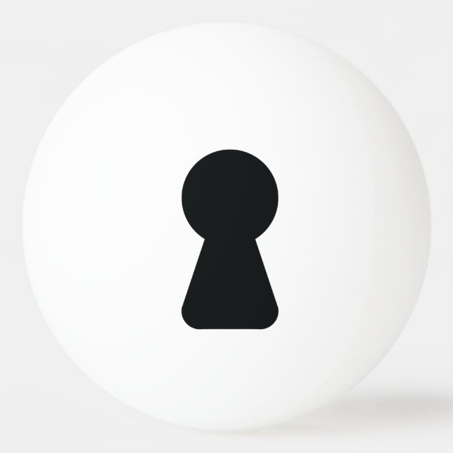 PELOTA DE PING PONG KEYHOLE (Anverso)