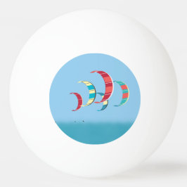 Pelota De Ping Pong Kite Surfing