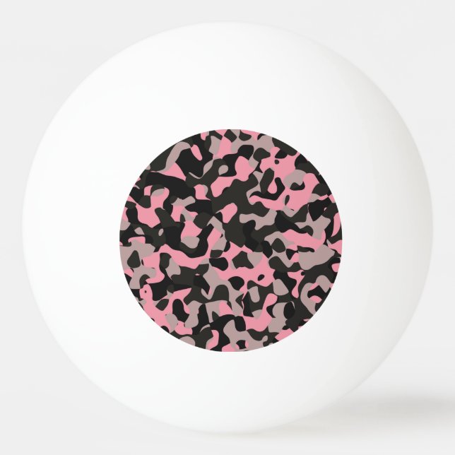 Pelota De Ping Pong Kitty Camo (Anverso)
