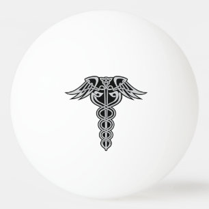 Pelota De Ping Pong Knot Caduceus Celtic
