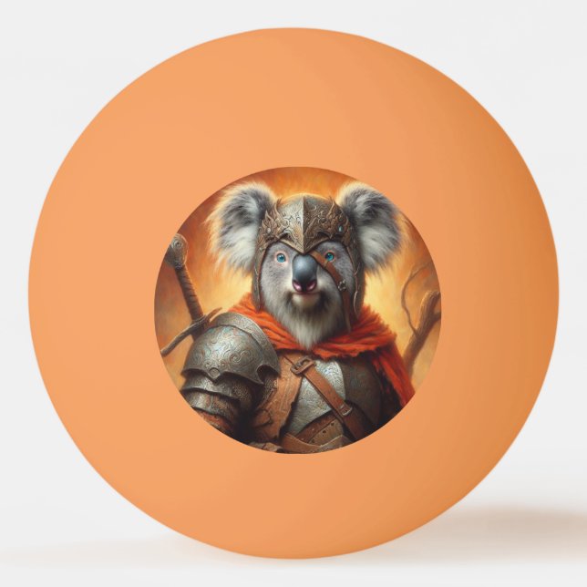 Pelota De Ping Pong Koala Fantasy Warrior (Anverso)