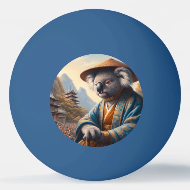 Pelota De Ping Pong Koala Japón antiguo (Anverso)