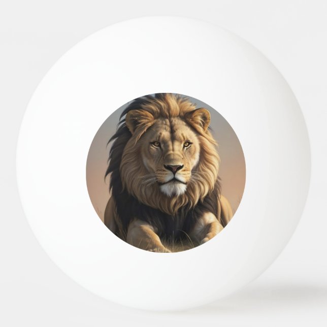 Pelota De Ping Pong König der Savanne (Anverso)