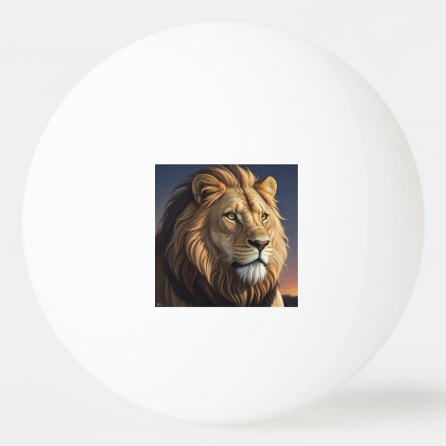 Pelota De Ping Pong König der Savanne (Anverso)